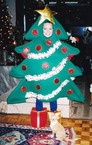Proof positive that I'm willing to make a fool of myself for Christmas.