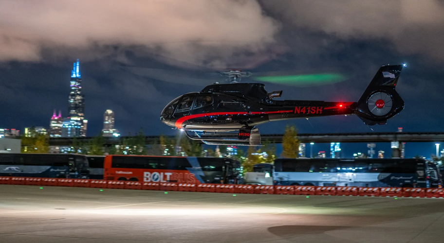 Helicopter rides will be given at this year's final Illumination event. (Provided photo)
