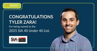 24 Seven’s Tyler Zara Named to Staffing Industry Analysts’ 40 Under 40 List