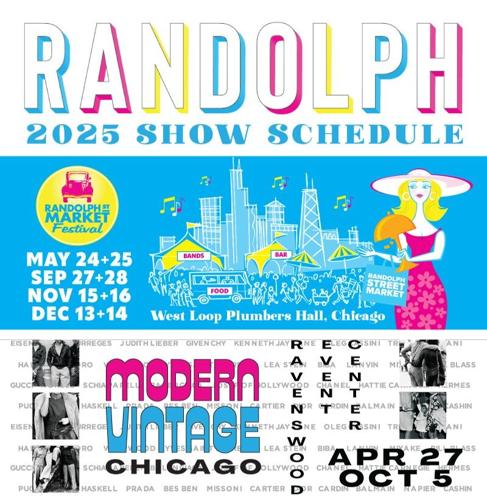 Randolph Street Market schedule.