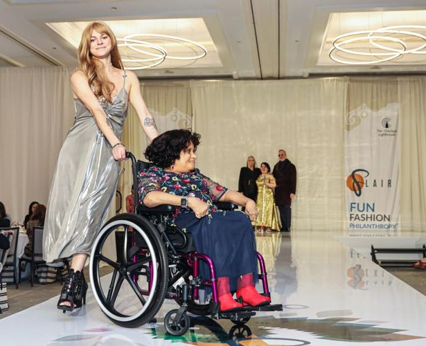 Isabella Chojnacki and Kimberly Duhart (R). (Photo by Mila Samokhina)