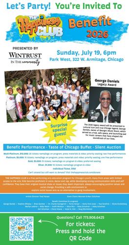 The Happiness Club Summer Benefit July 19.