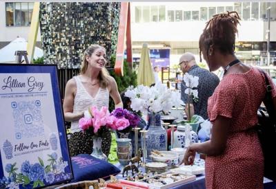Lake House Vintage Market at the Fairmont Chicago will offer collectibles and vintage fashion from nearly 20 Randolph Street Market vendors on Wednesday, September 14.