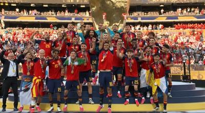 Spain defeats Argentina 1-0 in overtime to win the FIFA World Cup