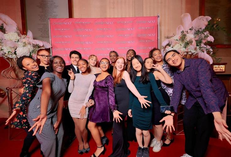 JoffreyNEXT, a debut event for The Joffrey Ballet to support aspiring young dancers. (Photo courtesy of The Joffrey Ballet)