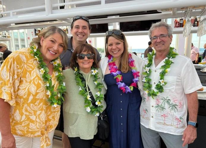 Lisa Dent, Bonnie Spurlock, Drew Fasseas, Alexis Fasseas and David Crown. (Photo by Bonnie Spurlock)