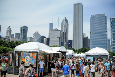 The “Granddaddy of American Art Festivals”, the Gold Coast Art Fair returns
