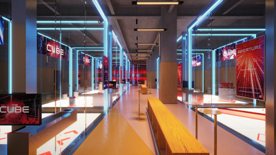 Put yourself to the test at Magnificent Mile’s new interactive experience “The Cube”