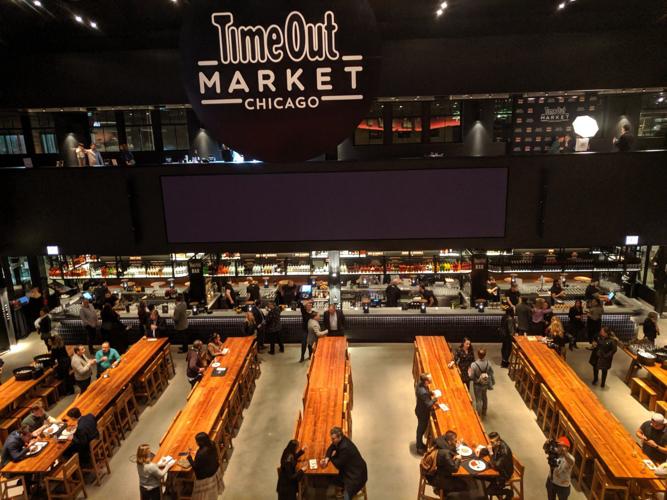 TimeOut Market Chicago is a culinary experience by its parent magazine, TimeOut Chicago. Photo by Jacqueline Covey
