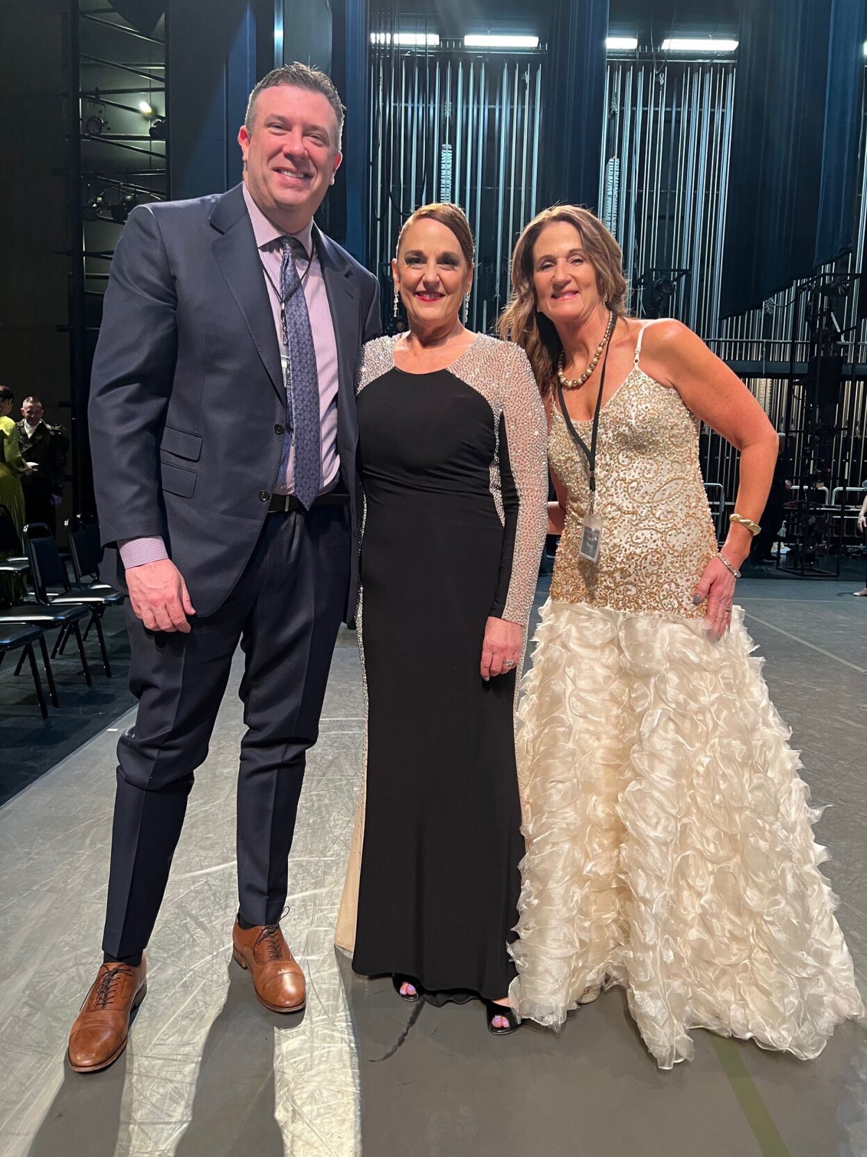 Will Harris, Darvin Furniture president, Nan Giordano (GDC artistic director) and Sarah Harris.
