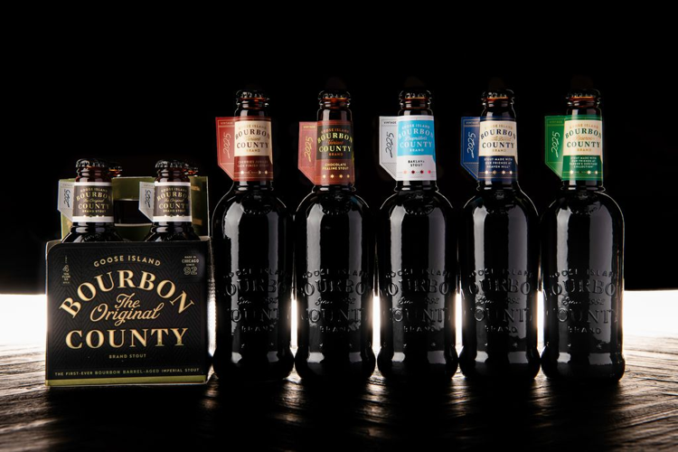 Goose Island debuts its 2025 lineup of Bourbon County Brand Stouts