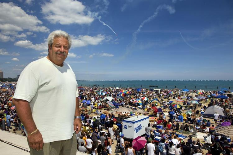 Phil Stefani surveys the views from the updated Castaways Beach Club opening Memorial Day Weekend. (Photo by Michael Kardas)