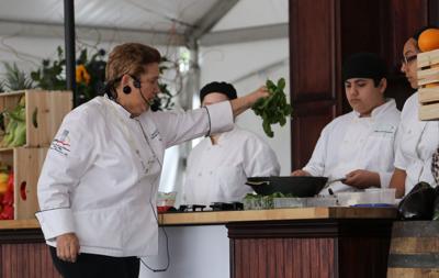 Chef Gloria Hafer, head of After School Matters' Culinary program, and her students, will compete in cooking competition, partnering with Kellogg and top local chefs.