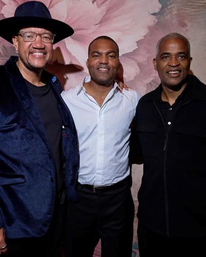 Michael Strautmanis, Marc Brooks and Marty Nesbitt. (Parrish Lewis Photography)