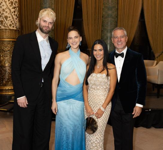 Tucker Halpern and Sophie Hawley-Weld (Sofi Tukker), Dr. Izabel Olson and Tony Olson. (Provided photo)