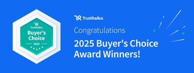 TrustRadius Announces Inaugural 2025 Buyer’s Choice Award WinnersThe Buyer's Choice badge signals that customers rated a product highest for value, capabilities, and customer relationships.