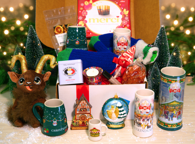 Check out all the new Christkindlmarket merchandise! (Patrick Tucker photo)