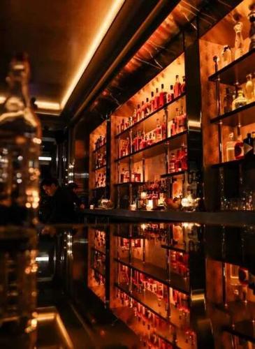 The Alston's chic cocktail bar in the Gold Coast. (Photo courtesy of The Alston)