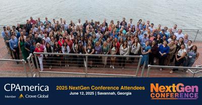 2025 CPAmerica NextGen Conference Attendees in Savannah, Georgia