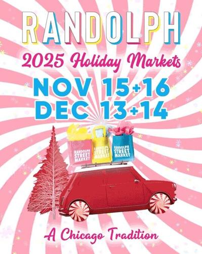 Randolph Street Market for the holidays! Yes, please!