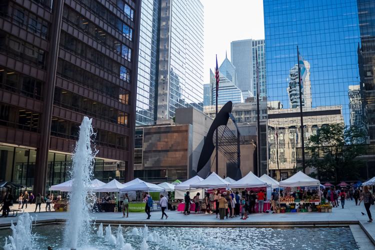 farmers market in Chicago