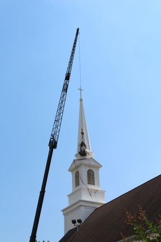 Elkton UMC rehabs its steeple