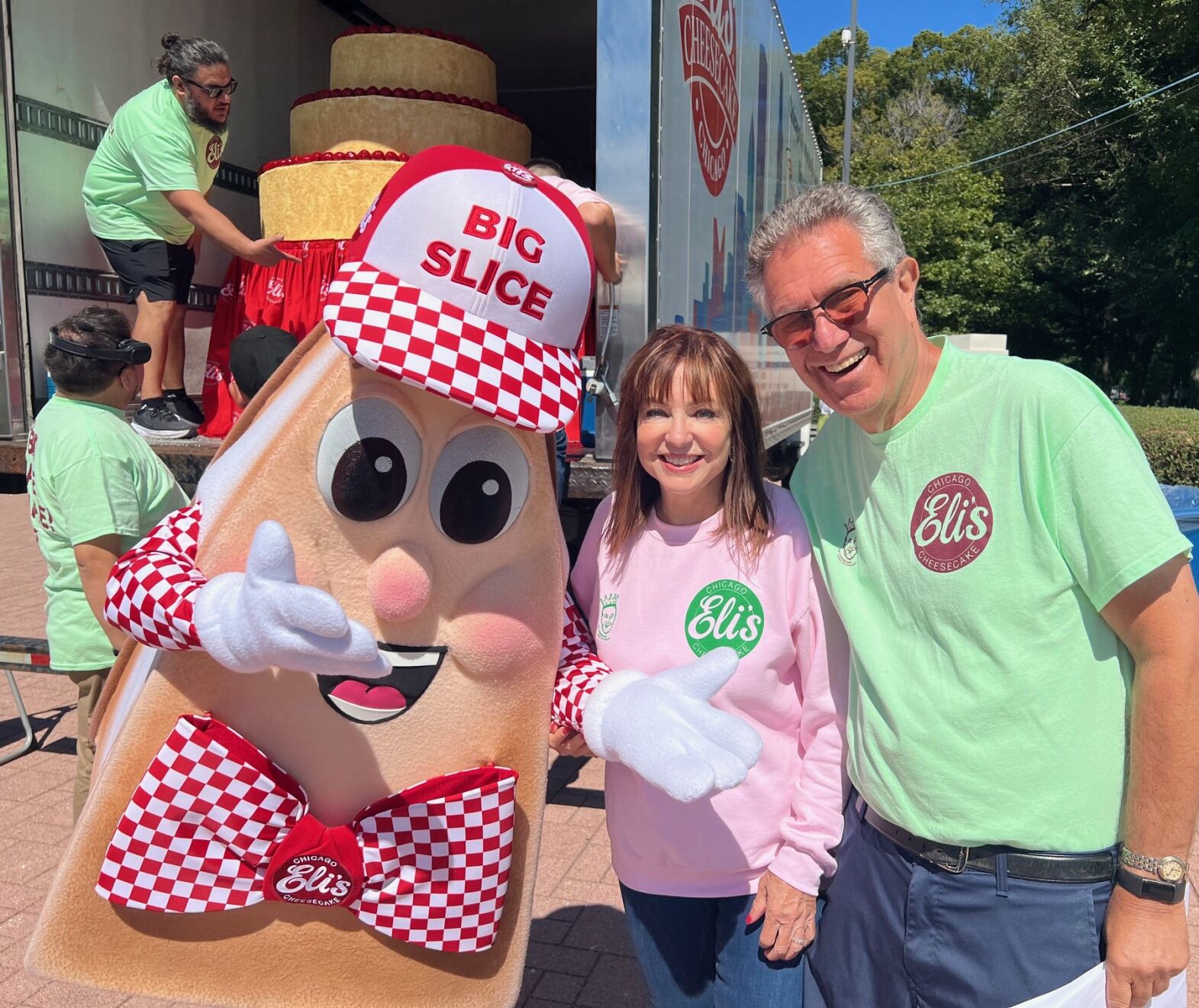 Eli's Cheesecake's Maureen and Marc Schulman will return for the 45th year. (Candace Jordan photo)