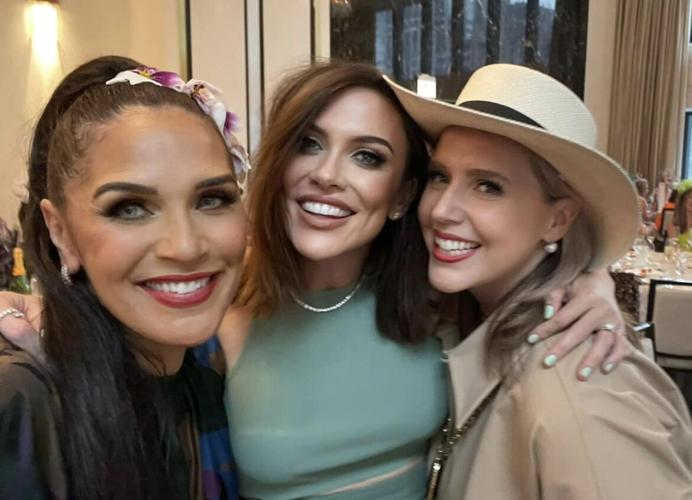 Spring Luncheon co-chairs Julia Jacobs, Whitney Reynolds and Bethany Kitick. (Photo by Candace Jordan)