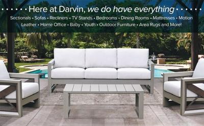 Darvin Furniture & Mattress has EVERYTHING and it's all 50% off for a limited time!