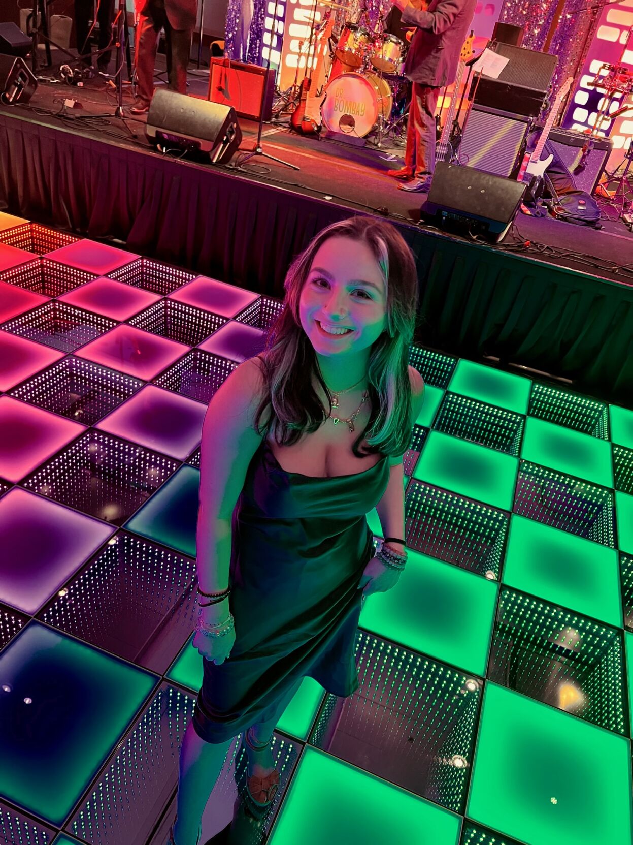Alessandra Zurini on the dance floor.
