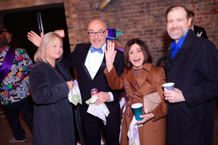 Mary Edwards, Michael Edwards, Judie Moore Green and Kevin Fitzpatrick. (Photo by Sean Su)