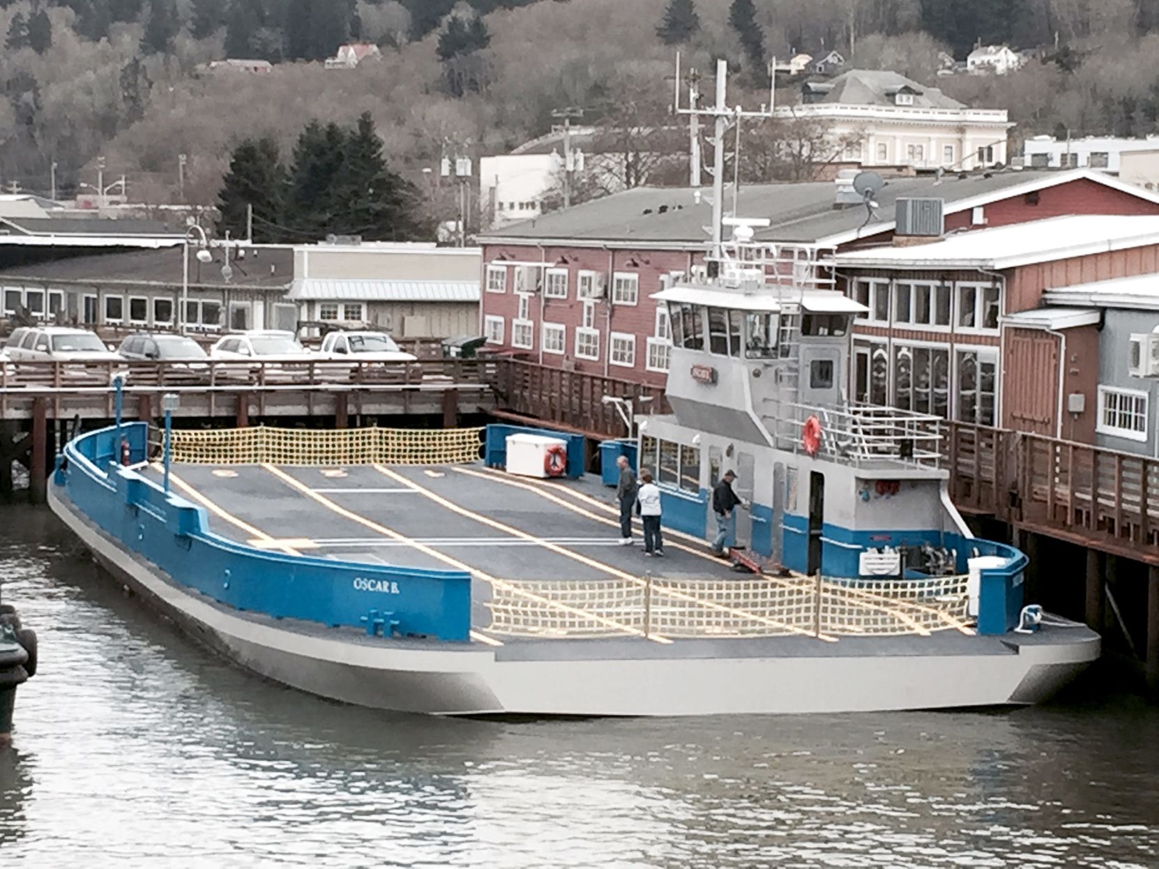 Oscar B Ferry Making Its Way Upriver | South County News ...