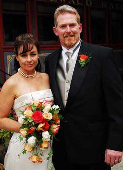 Just Married: Lesley Ferguson weds Mark Bolden
