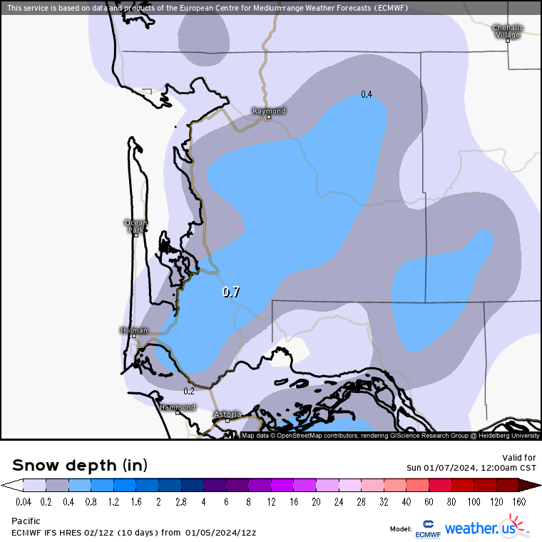 Snow Is In The Forecast | South County News | Chinookobserver.com