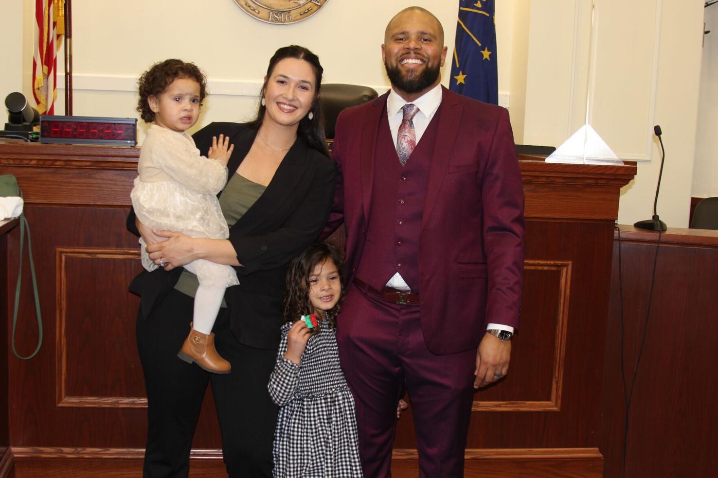 Ronald Morrell Jr. swearingin