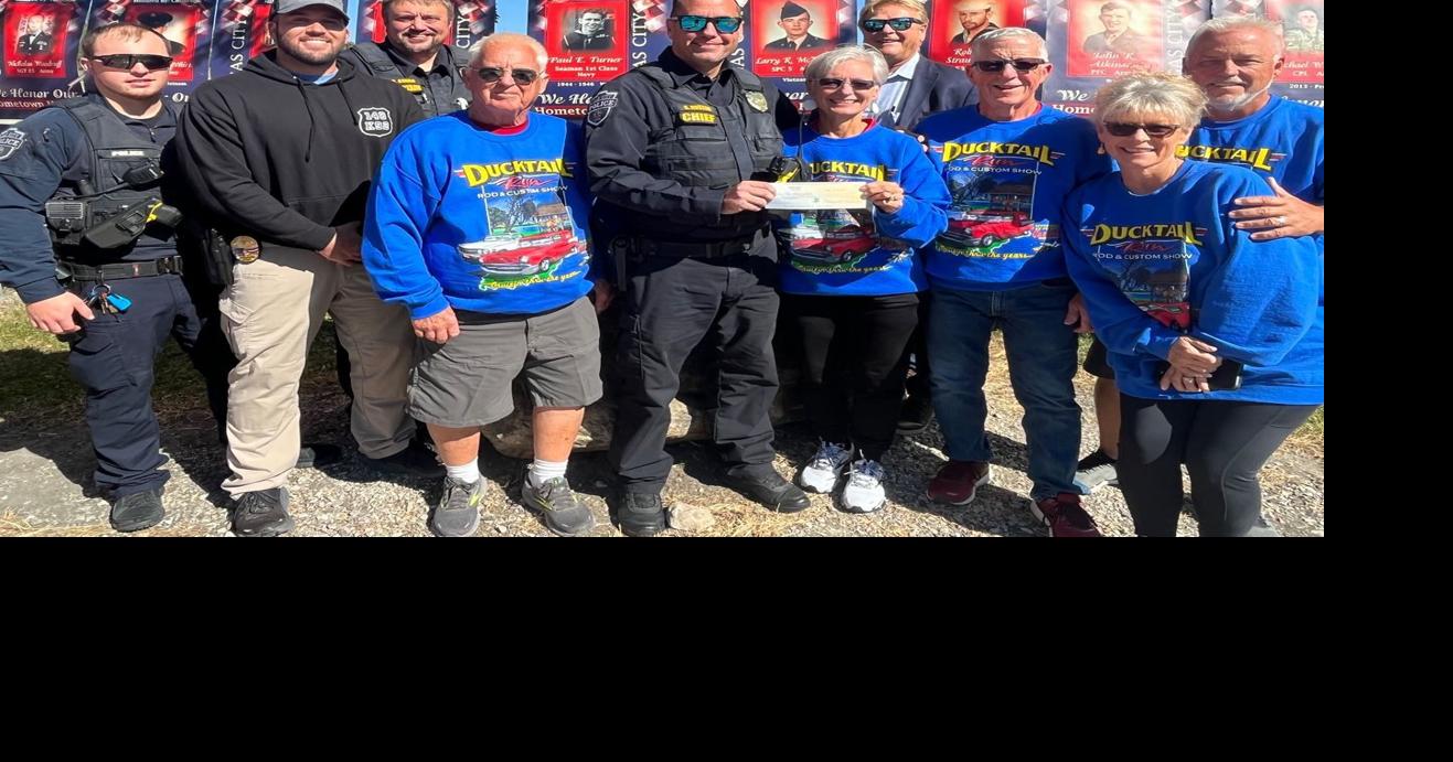 Ducktail Run donates to Gas City K9 program News