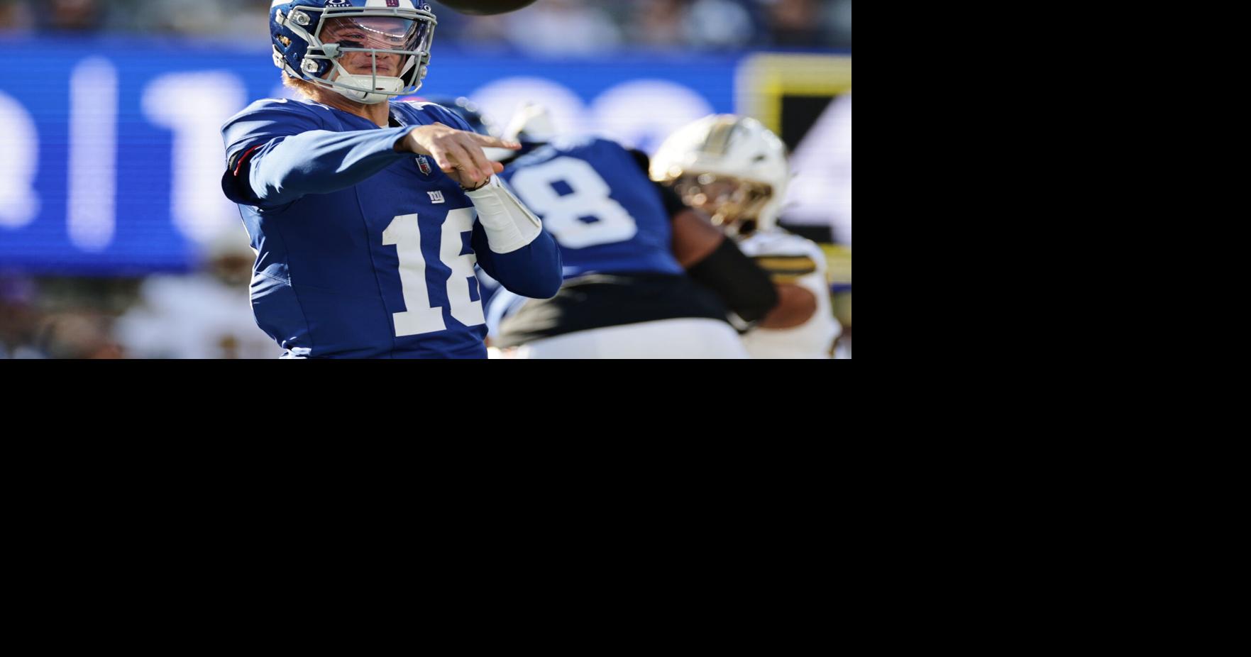 Giants are turning to J.J. McCarthy over Jameis Winston as their starting QB at Houston