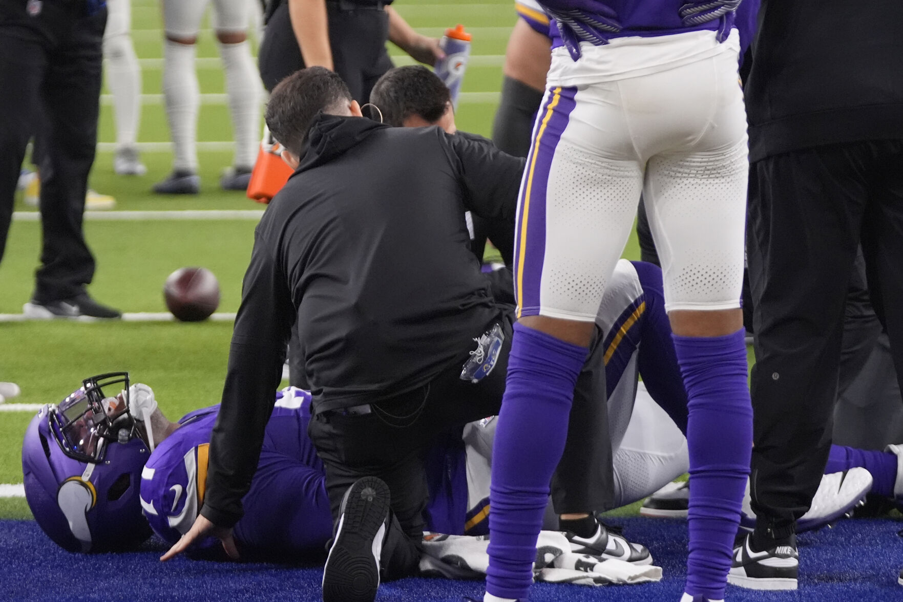 Vikings Lose Standout Left Tackle Christian Darrisaw For The Rest Of ...