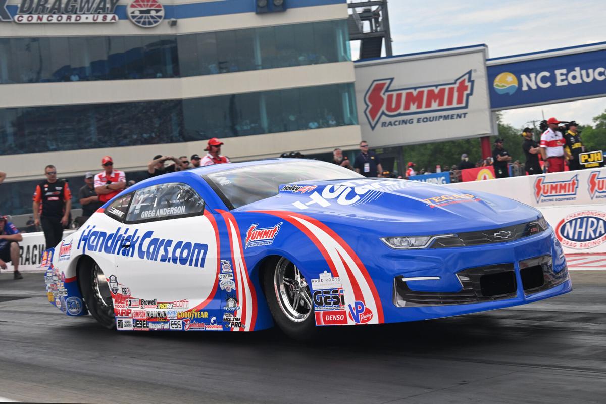 NHRA Charlotte Auto Racing
