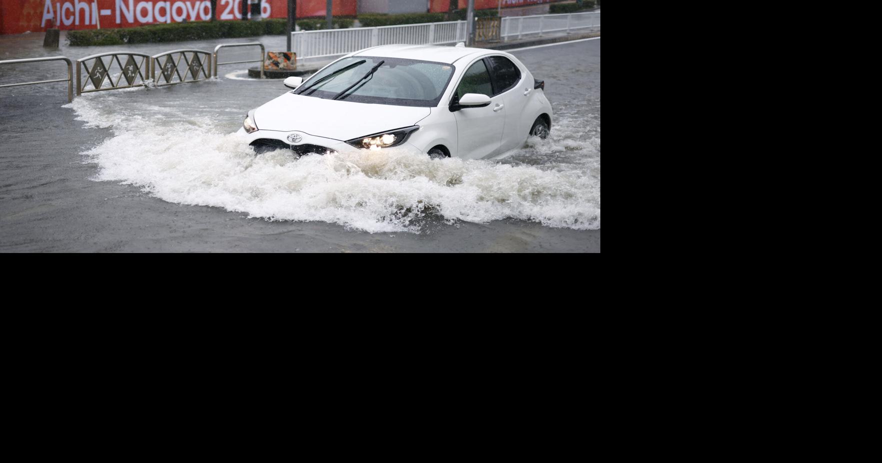 Japan Asian Games Flooding