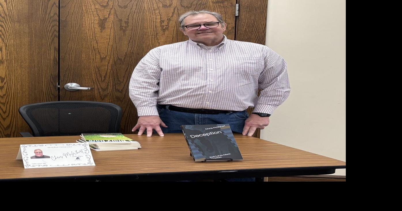 Author Chris McWhirt launches next book in the 'The Adamic Chronicles'