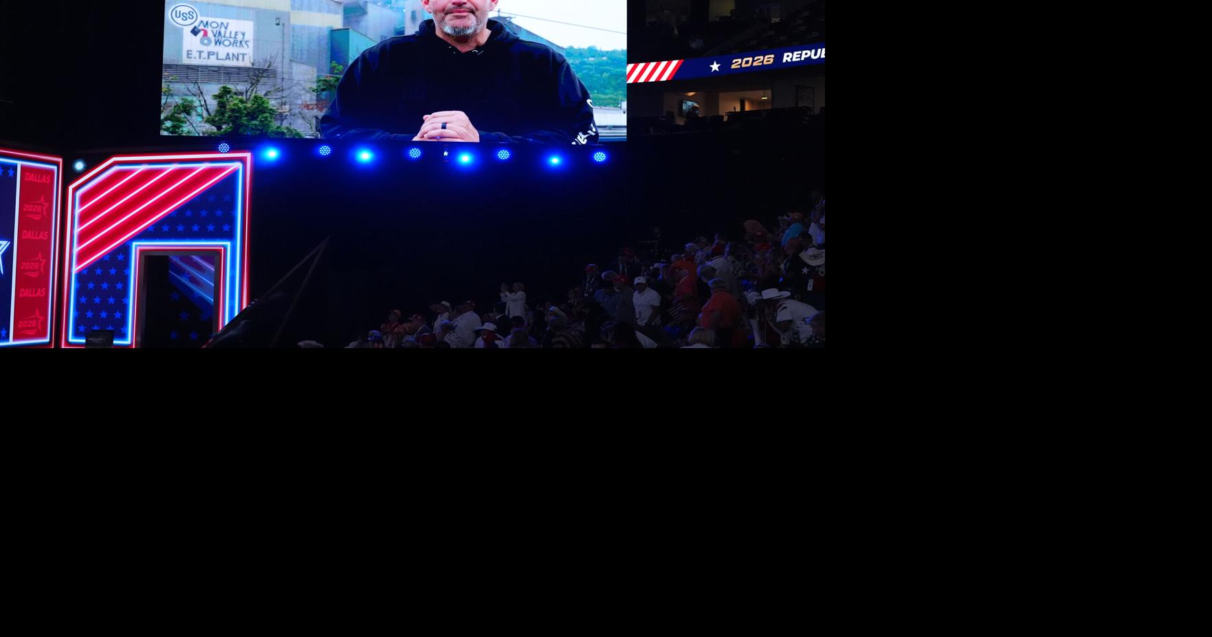 Democratic Sen. Fetterman speaks at a GOP midterm convention, fueling party-switch fears