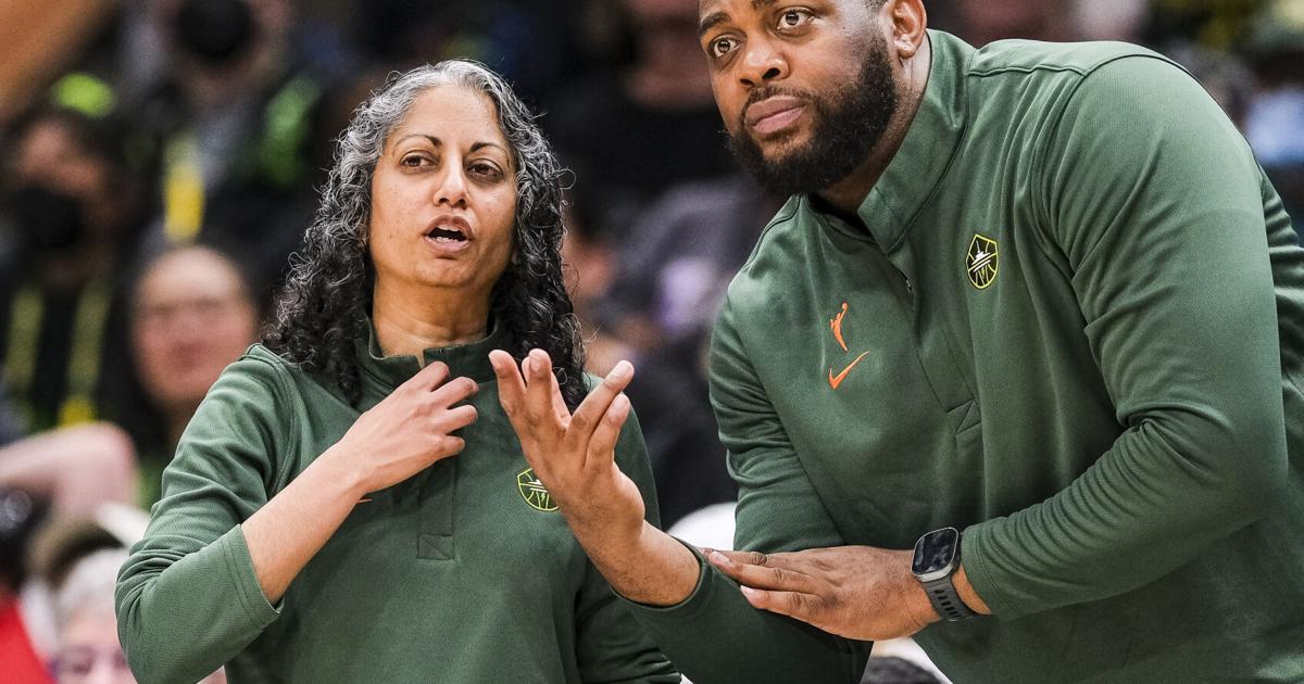 WNBA Storm Raman Basketball
