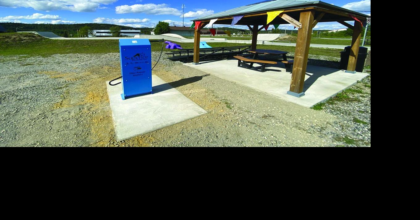 Repair stations support cyclists