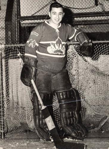 NHL Detroit Red Wings Hall Of Famer Goalie Terry Sawchuk Original Art Print