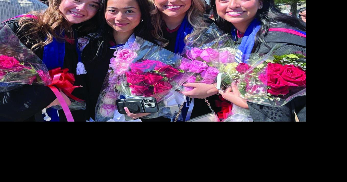 Graduates take in proud moments