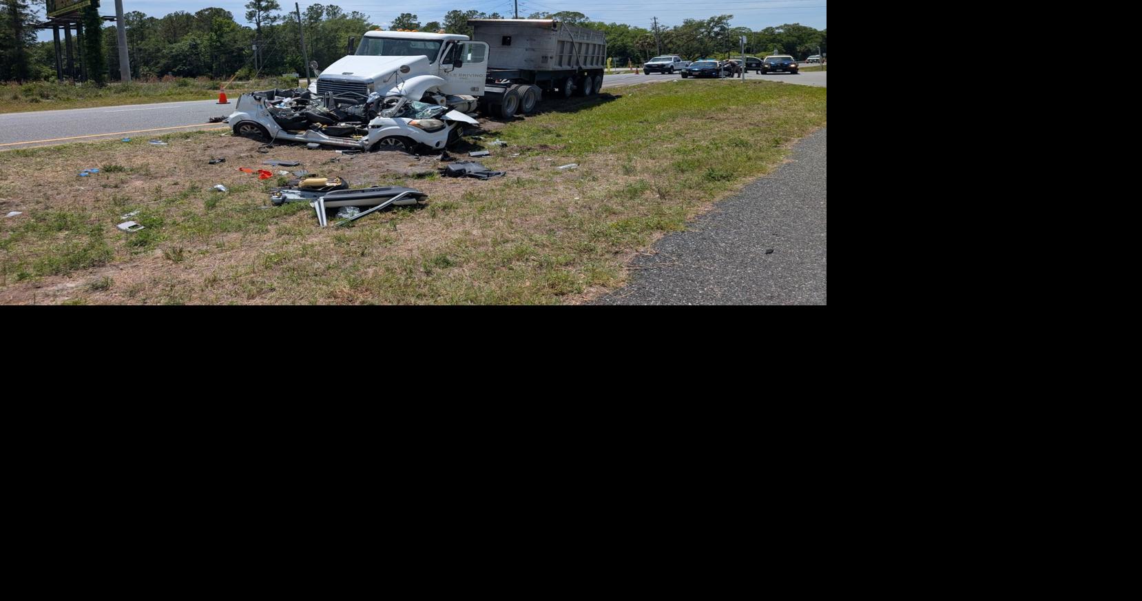 Crystal River man dies when semi truck hits Kia