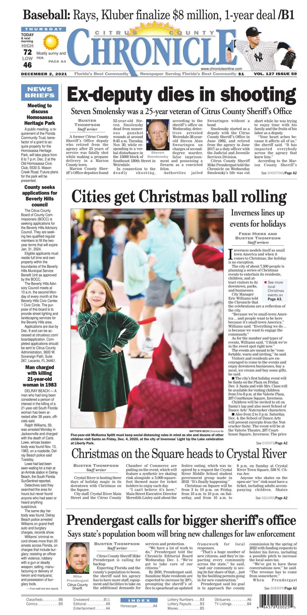 Citrus County Chronicle e-edition Dec 2, 2021