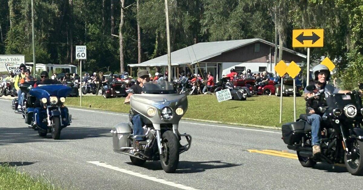 Veterans Ride for Hunger Relief featured by the Levy County Citizen