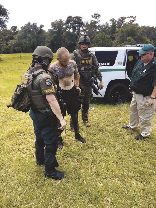 Inverness man apprehended in Lake Panasoffkee following chase